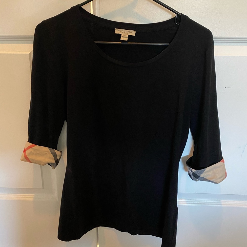 Burberry Brit 3/4 sleeve tee - Black